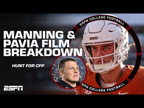 FILM BREAKDOWN: Arch Manning & Diego Pavia lead teams to Week 13 wins (📍@ModeloUSA) | The CFB Show