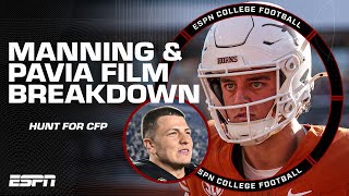 FILM BREAKDOWN: Arch Manning & Diego Pavia lead teams to Week 13 wins (📍@ModeloUSA) | The CFB Show