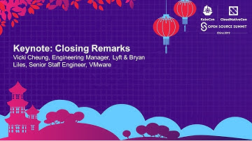 Keynote: Closing Remarks - Vicki Cheung & Bryan Liles