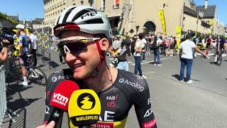 Tim Wellens Had Graag In De Bolletjestrui Gereden Keuze Niet Gehad, Belgische Trui Ook Heel Mooi