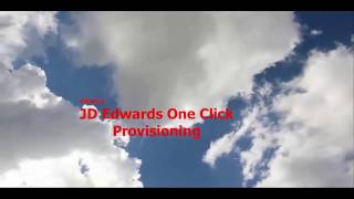 Cloud Provisioning Automation (One-Click) for JD Edwards