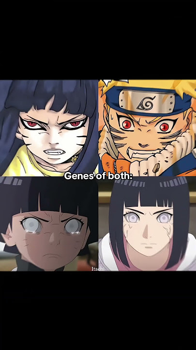 Genes Of Both 💀😶‍🌫️ ....#naruto #hinata #boruto