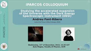 Iparcos colloquium Andreu Font-Ribera