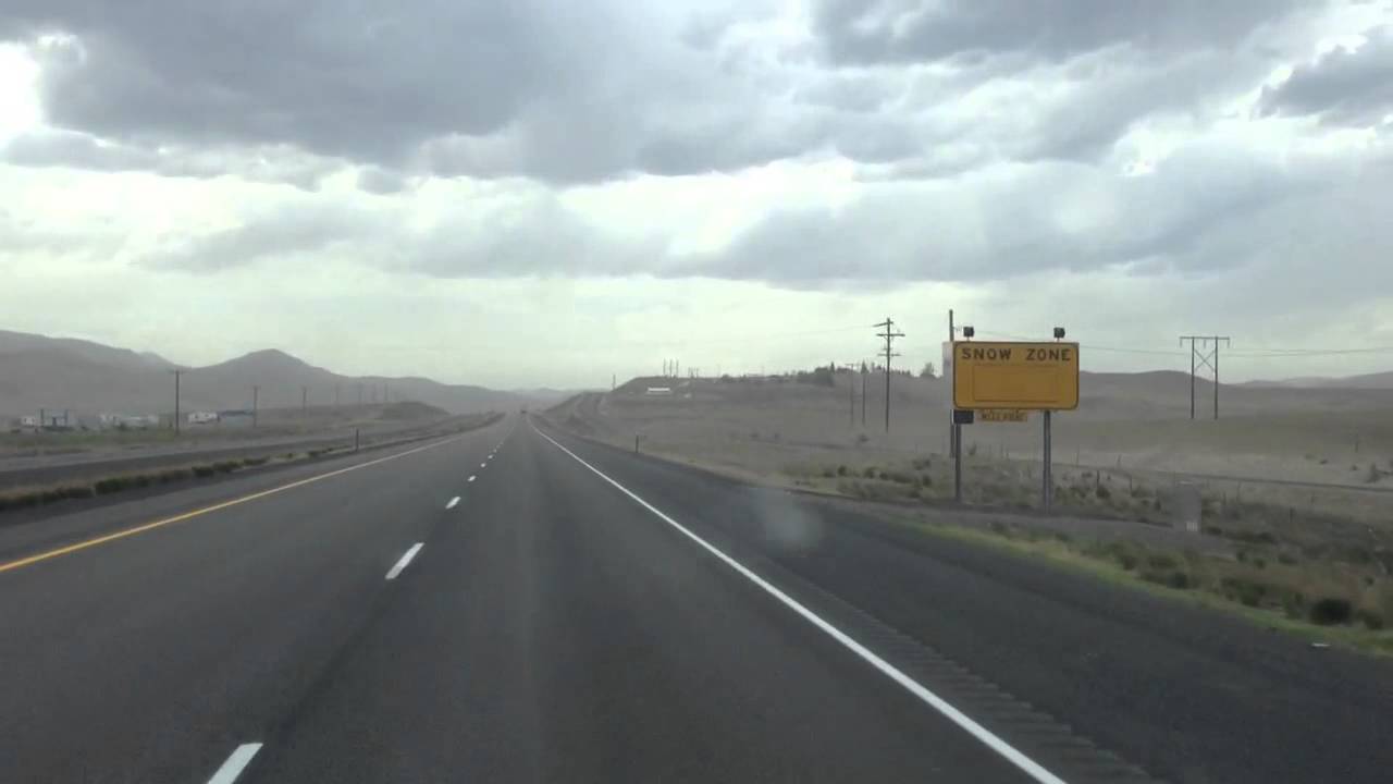 Driving West on I80 In Idaho YouTube