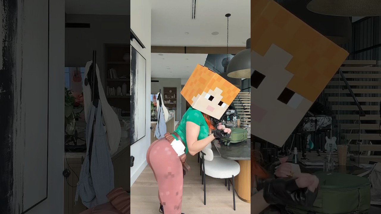 GO BAD B GO BAD B GO 🗣️🗣️ #minecraft #minecraftcosplay #cosplay