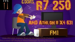 Athlon II X4 631 + R7 250