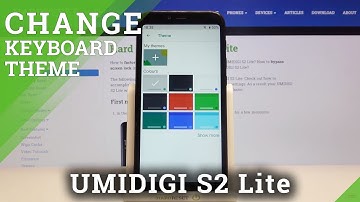 How to Customize Theme of Keyboard with Picture in Umidigi S2 Lite – Create Unique Keyboard