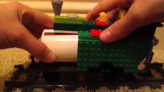 Custom Thomas the tank engine Lego trains