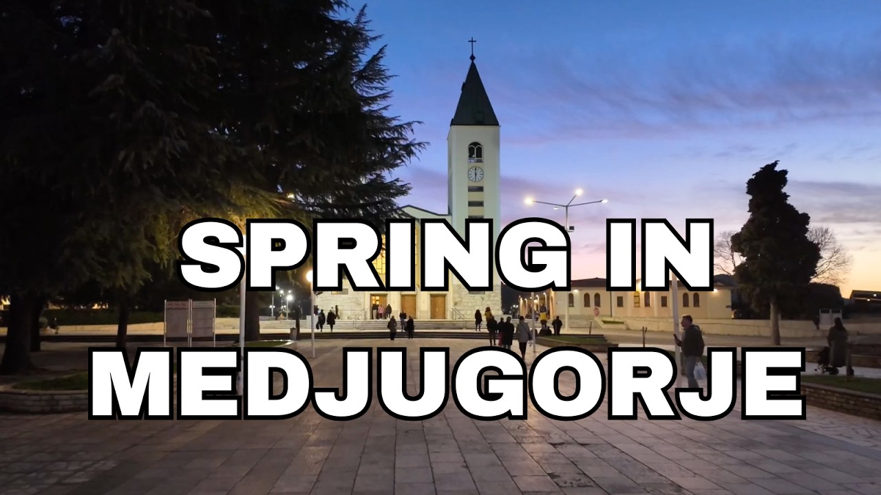 Spring Has Arrived in Međugorje 🌸 | Beautiful Walking Tour 2026