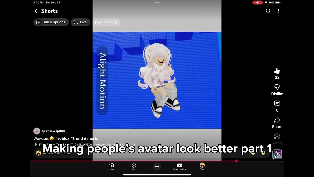 Making people’s avatar look better 💫 || pt.1 || Roblox avatars || @SmileWsp000