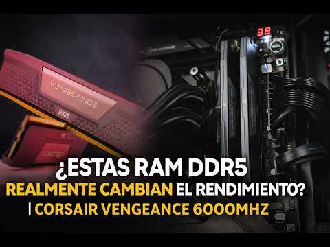 DO THESE DDR5 RAM BLOCKS REALLY CHANGE PERFORMANCE? | CORSAIR VENGEANCE 6000MHZ