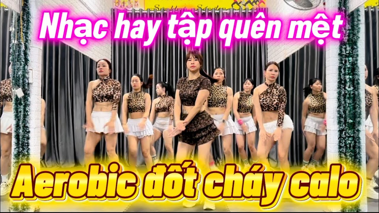Aerobic Đốt Cháy Calo | Nhạc Cực Bốc Tập Cực Phê.