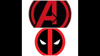 Avengers endgame logo with python and deadpool face logo | with python turtle| helpucode