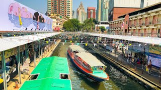 Download Lagu KHLONG SAEN SAEP EXPRESS BOAT TOUR / Pratunam Pier to Asoke Pier \u0026 MRT metro mall MP3