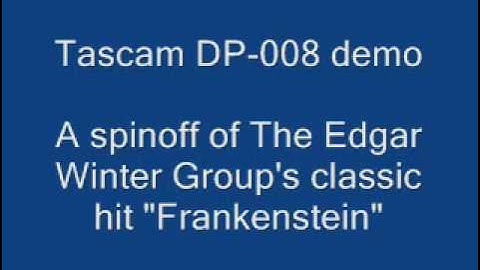 Tascam DP-008 demo