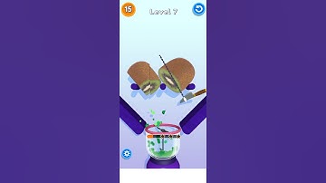 ASMR FOOD CUTTING 🔪🍑🍉 Good Slice All levels Android & iOS #gameplay #mobilegame #shorts