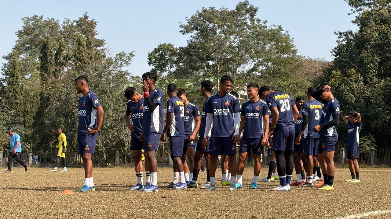 Recovery session// Santosh Trophy//Team West Bengal// 