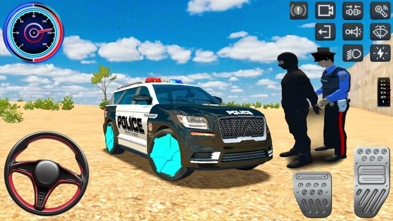 محاكي القياده سيارات شرطة العاب شرطة العاب سيارات العاب اندرويد  Android Gameplay #gamer #gaming 