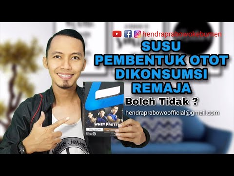 BOLEHKAH REMAJA MINUM SUSU PEMBENTUK OTOT || WHEY PROTEIN UNTUK REMAJA YANG INGIN SIXPACK & BEROTOT