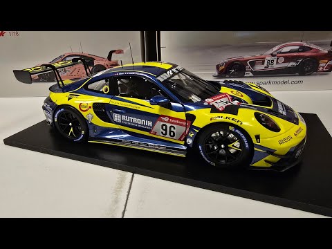 SKY194: 4K Porsche 992 GT3R Model 1:18 by Minichamps: REVIEW - YouTube