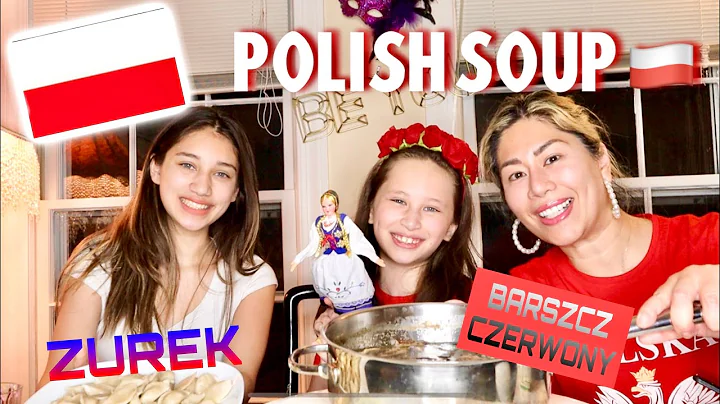 POLISH HOMEMADE SOUP  | ZUREK (SOUR RYE SOUP) | BA...