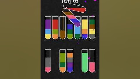【Water Sort Puzzle】 Level 333