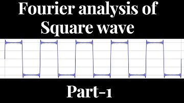 Fourier analysis of Square wave Part-1 #maths #fourierseries #square #math #python #sanjuphysics
