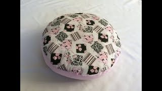 #DIY Round Pillow | Round Cushion | tutorial