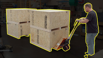 Shipping Container / Pallet Jack Storage Crates