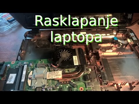 Rasklapanje laptopa HP Pavilion G6 - Ciscenje (1.dio)