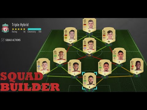 Fifa 20 Squad Builder 300k 700k Bpl La Liga Bundesliga Youtube