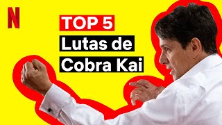 As 5 melhores lutas de Cobra Kai | Netflix Brasil