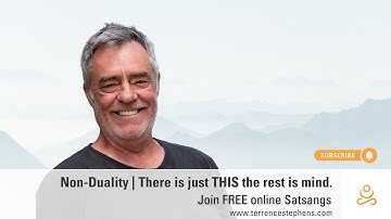 Non-dualiteit: Er is alleen DIT, de rest is geest.