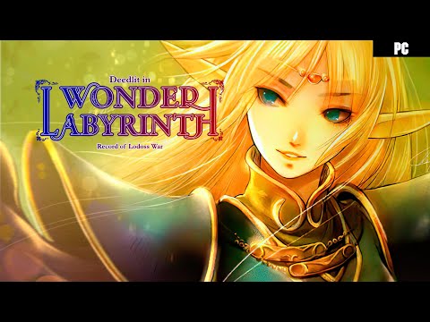 Record of Lodoss War: Deedlit in Wonder Labyrinth прохождение 100% ( PC steam, PS4, PS5 ) Стрим RUS