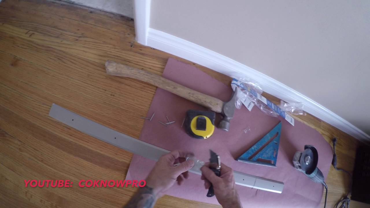 How To Install An Interior Threshold By Coknowpro Youtube