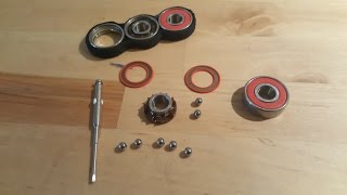 Take apart & reassemble a (skate) bearing - Simple & Easy in HD!