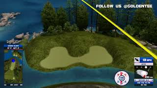 Golden Tee Great Shot On Basin Lake