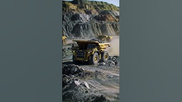 💨 Dust Storm of Giants: Mega Mining Dump Trucks in Action!