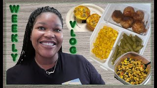 Weekly Vlog #45: Im Back on Track! Grocery Shop & Meal Prep with Me + Lets Run Errands!  | C&C TV