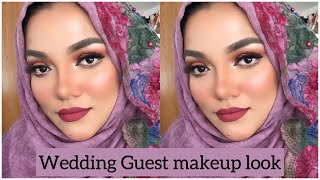 Wedding Guest Makeup Look || Party makeup look|| Mutahhara♥️