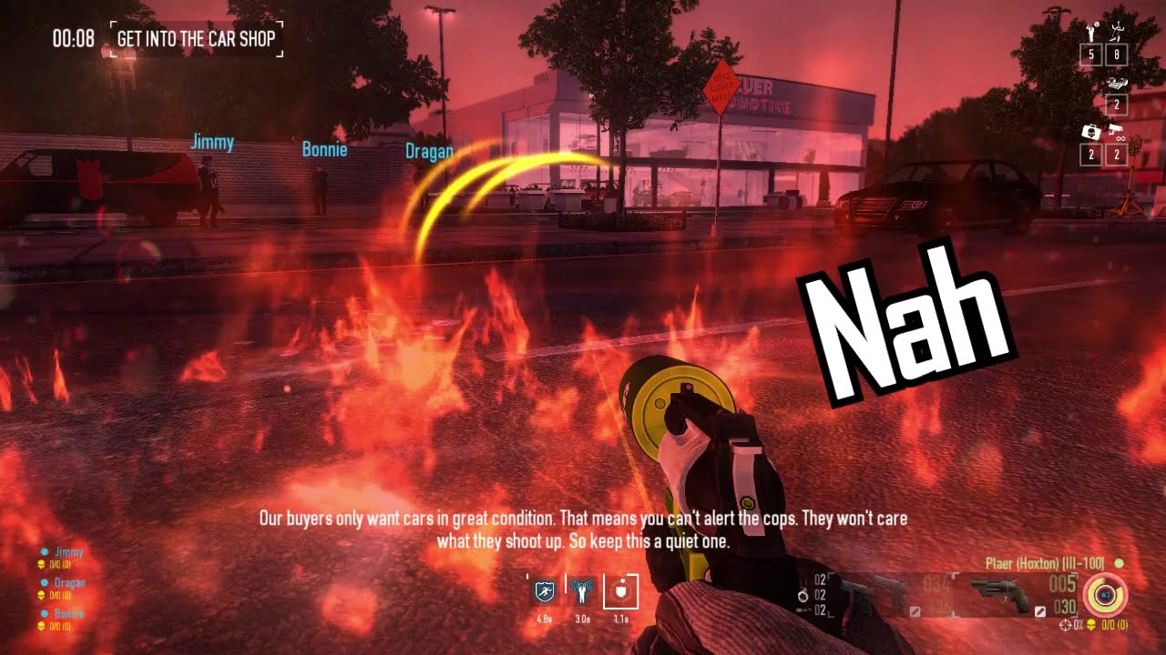 Local Angry British Man Steals a Car After Lighting Himself on Fire