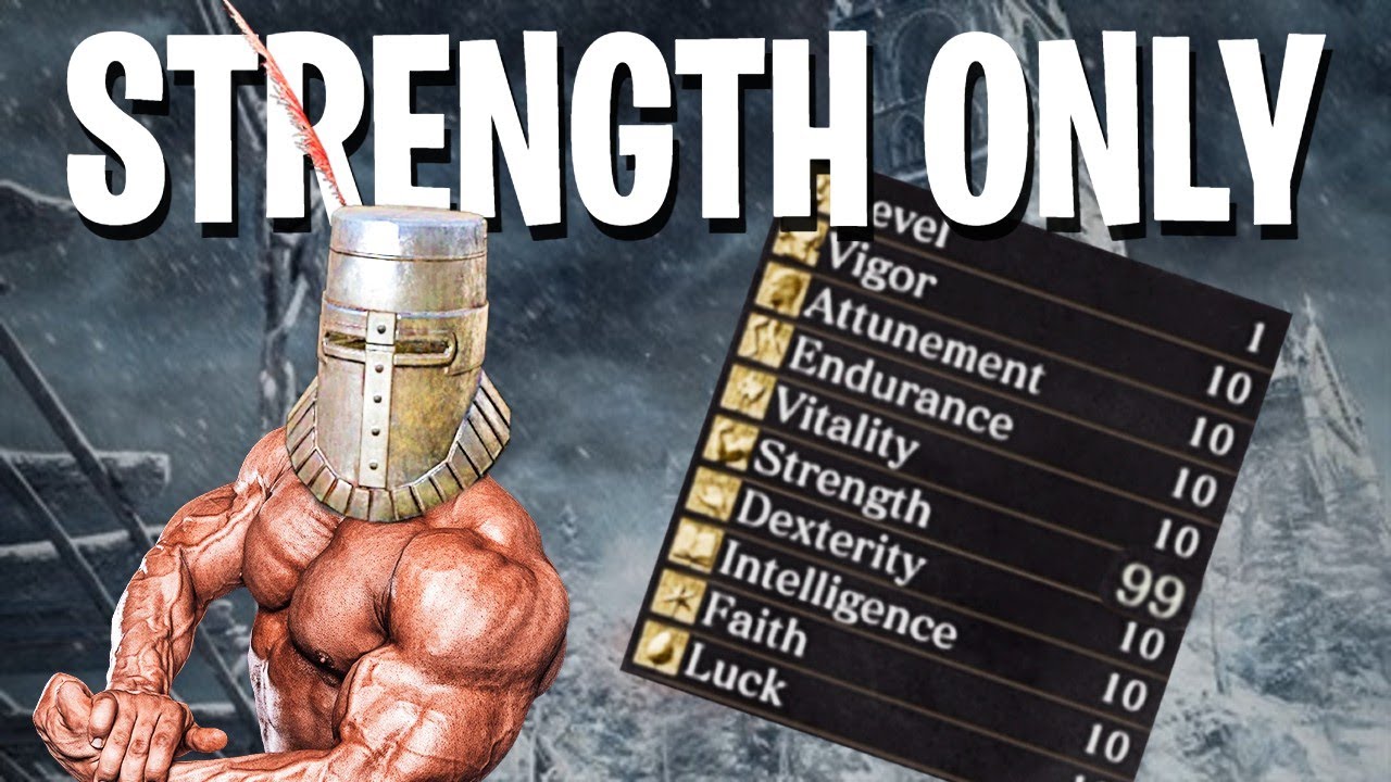 Can You Beat Ashes of Ariandel DLC By Only Leveling Strength in Dark Souls 3