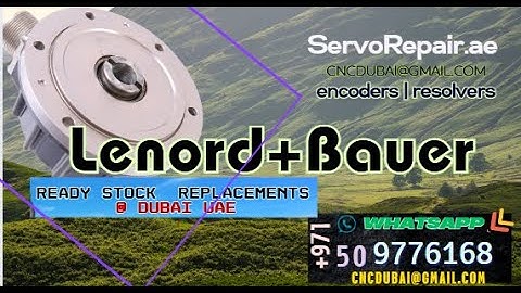 Leonard + Bauer Dubai - Ready Stock - Equivalent Direct Replacement Encoder Ajmanfet ServoRepair.ae