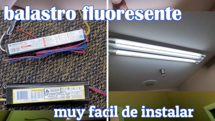 cómo conectar un tubo LED T8 ⚡🔌⚡🔌💡⚡#tubo LED#conectar #lámpara 