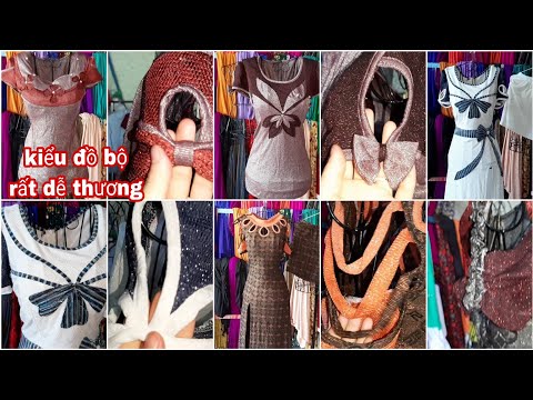 Video kiểu đồ bộ đẹp mặc ở nhà rất dễ thương của tiệm may... - youtube
