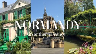 NORMANDY-GIVERNY (Northern France)TRAVEL VLOG 📍Mont Saint-Michel 🏰, Claude Monet’s House & Gardens🪷🎨