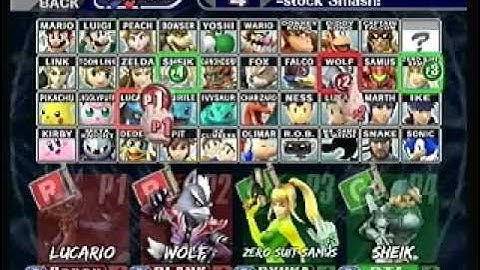 *OUTDATED PRE-DEMO 2* Project M - Plank & Yeroc vs Ryoko & Umbreon