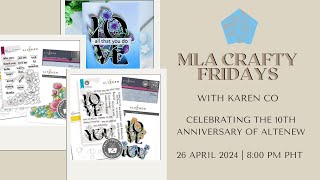 MLA's Crafty Fridays with Special Guest Karen Co