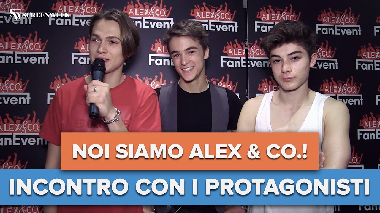 Noi siamo Alex&Co.! - Incontro con i protagonisti a Milano