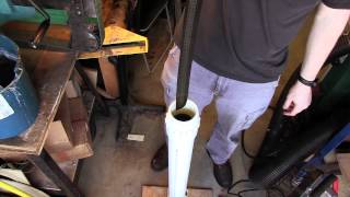 Using Ferric Chloride to etch a pattern-welded sword.